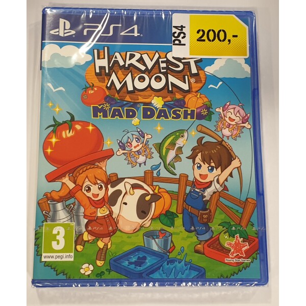 PS4 Harvest Moon Mad Dash (Nytt)