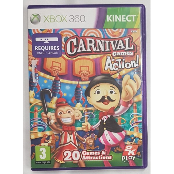 360 Kinect Carnival Games in Action