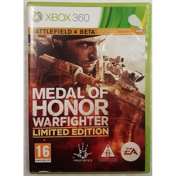 360 Medal of honor warfighter limited edition