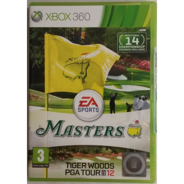 360 Tiger Woods Masters Golf 2012