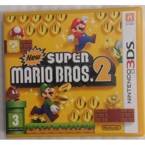 3DS Super Mario Bros 2 (utan bok)