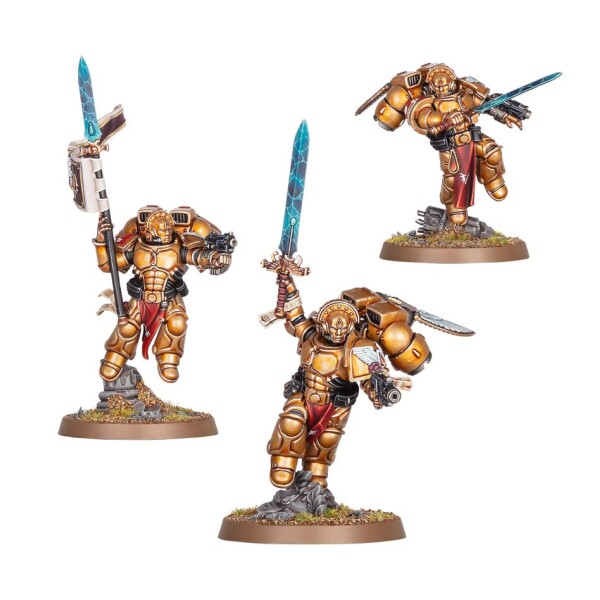 WH 40K Blood Angels Sanguinary Guard (Ny) - Bild 4