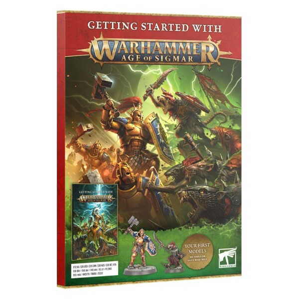 WH Age of Sigmar Getting Started With 4th Edition (Ny)