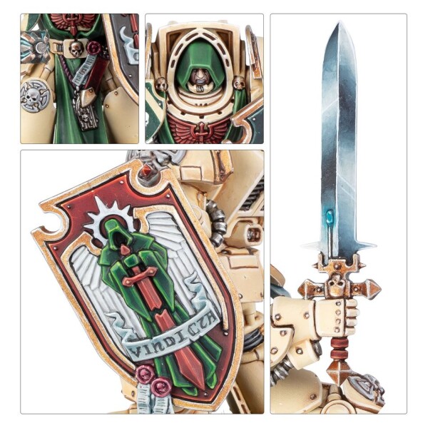 WH 40k Dark Angels - Deathwing Knights (Ny) - Bild 5