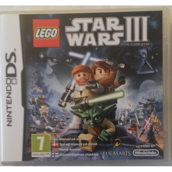 DS Lego Star Wars 3 (utan bok)