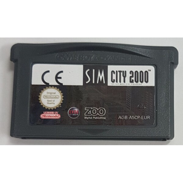 GBA Sim City 2000