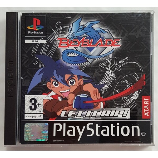 PS1 Beyblade (utan bok)