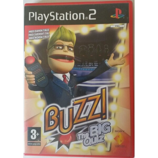 PS2 Buzz the Big Quiz (svenska)