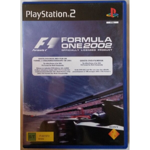 PS2 Formula one 2002 (med bonus-skiva)