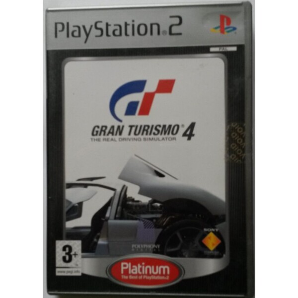 PS2 Gran Turismo 4 platinum