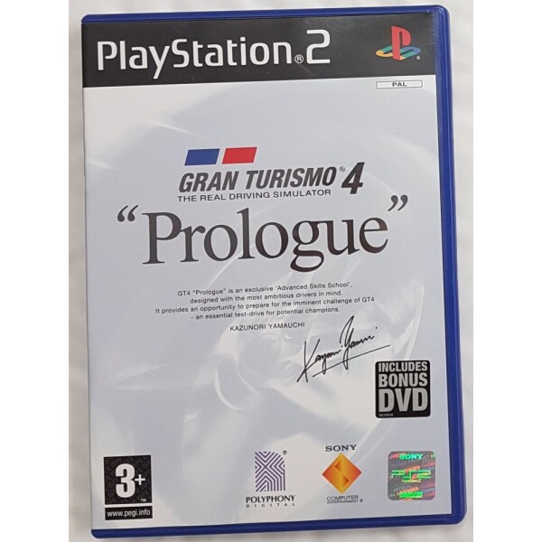 PS2 Gran Turismo 4 prologue