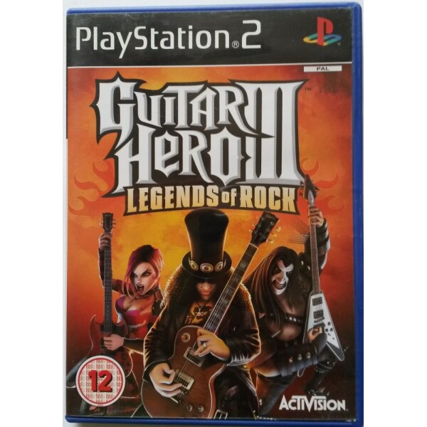 PS2 Guitar Hero 3 - Legends of rock