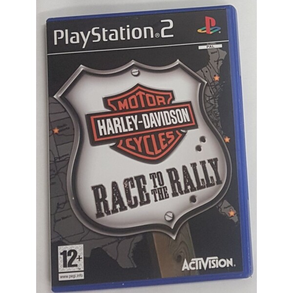 PS2 Harley-Davidson Motor Cycles Race to the Rally