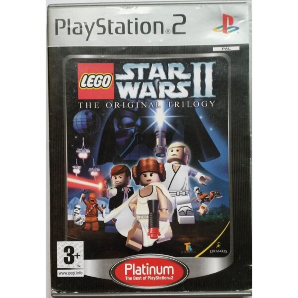 PS2 Lego Star Wars 2 platinum (utan bok)