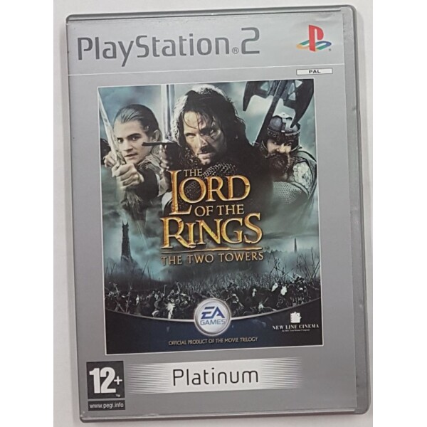 PS2 Lord of the Rings Two towers platinum