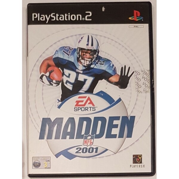 PS2 Madden NFL 2001