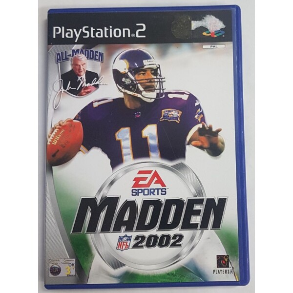 PS2 Madden NFL 2002