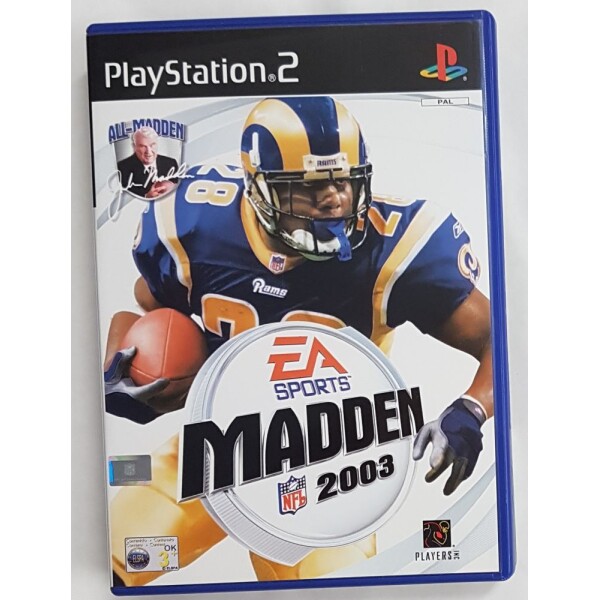 PS2 Madden NFL 2003