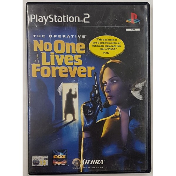 PS2 The Operative - No One Lives Forever (utan bok)