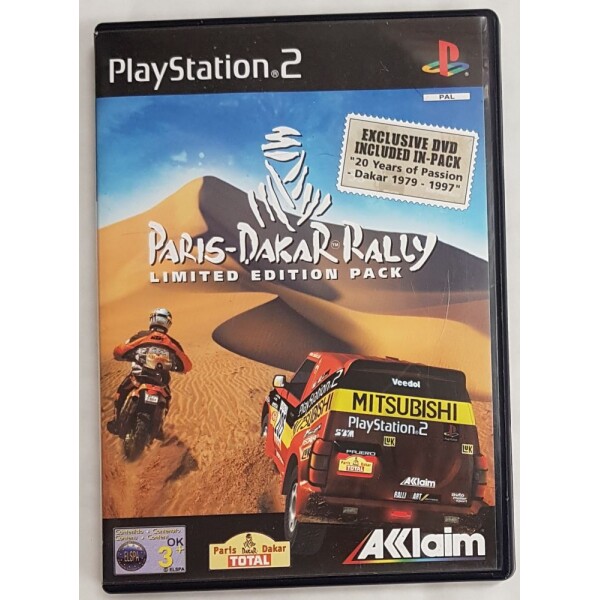 PS2 Paris-Dakar Rally (med bonus-dvd)