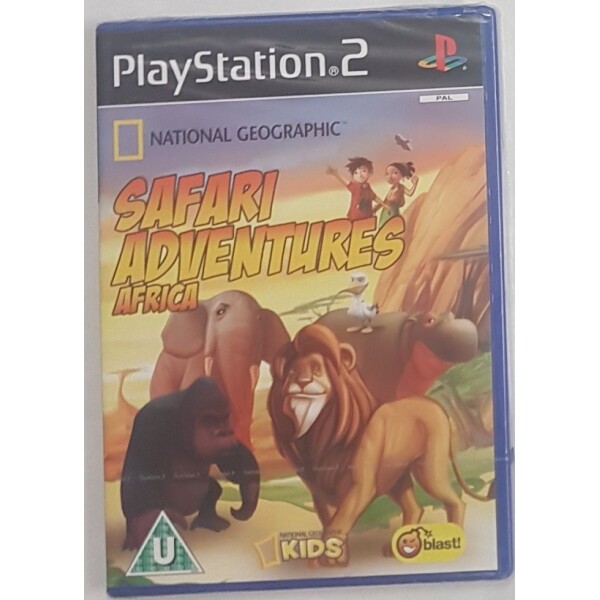 PS2 National Geographic Safari Adventures Africa