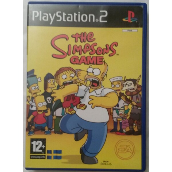 PS2 The Simpsons Game