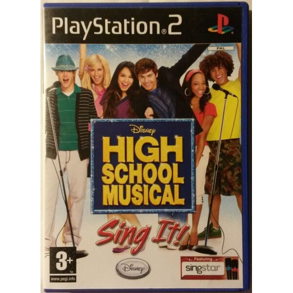 PS2 High School musical Sing it