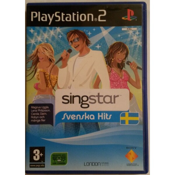 PS2 Singstar Svenska Hits