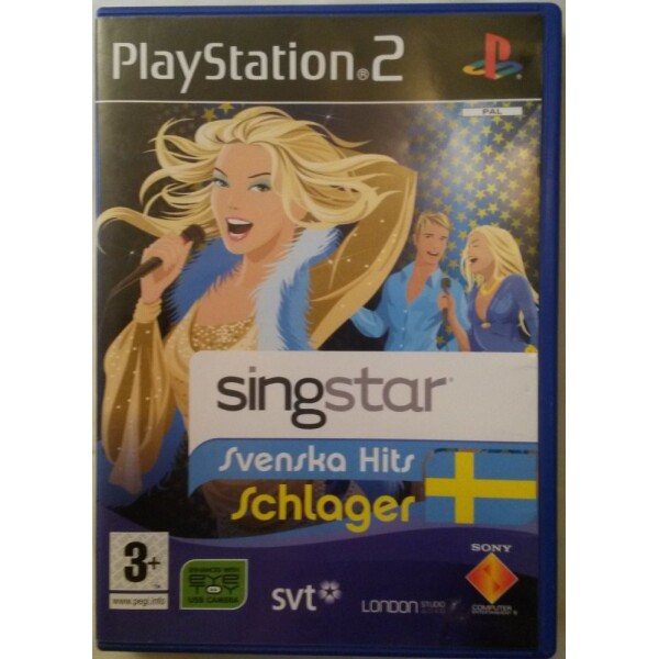 PS2 Singstar Svenska hits Schlager