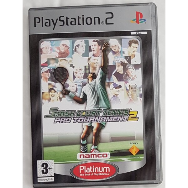 PS2 Smash Court Tennis 2 platinum