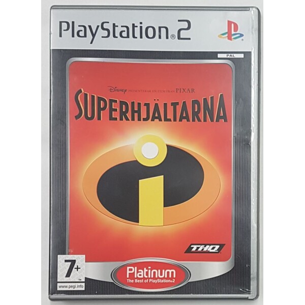 PS2 Superhjältarna platinum