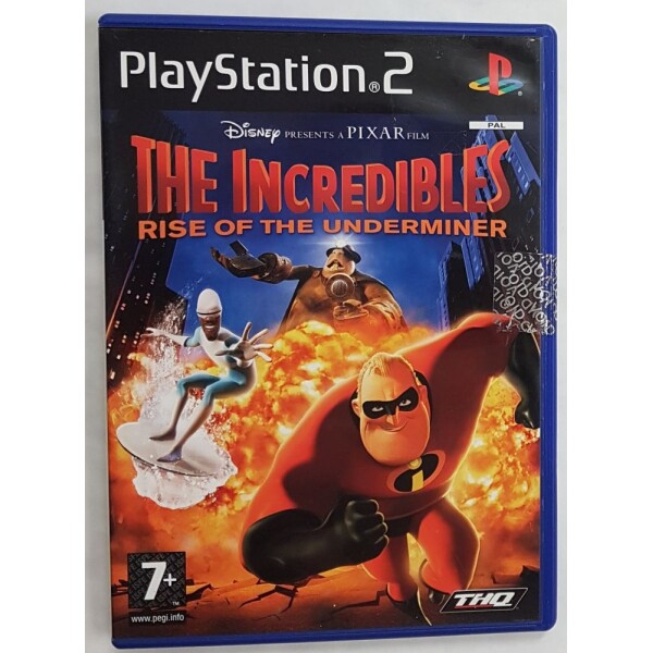 PS2 The Incredibles rise of the underminer