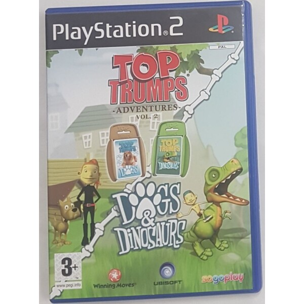 PS2 Top Trumps 2 - Dogs & Dinosaurs