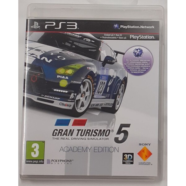 PS3 Gran Turismo 5 Academy Edition