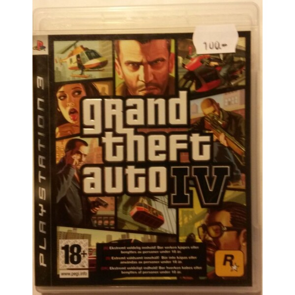 PS3 GTA - Grand Theft Auto 4 IV