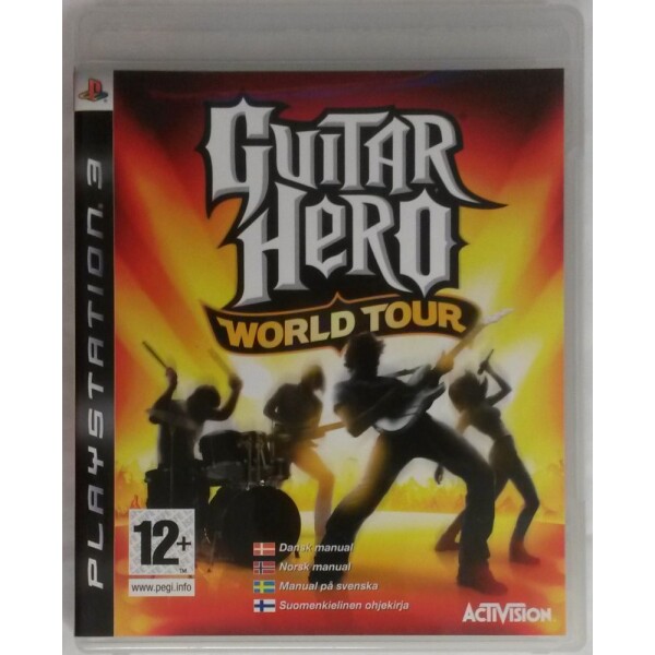 PS3 Guitar Hero World Tour