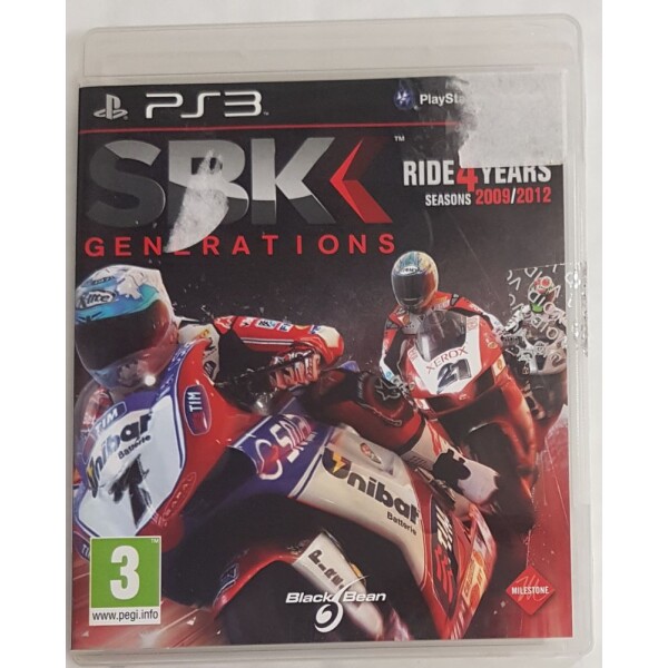 PS3 SBK Generations 2009-2012