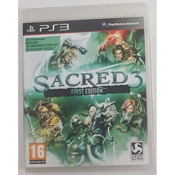 PS3 Sacred 3 - first edition