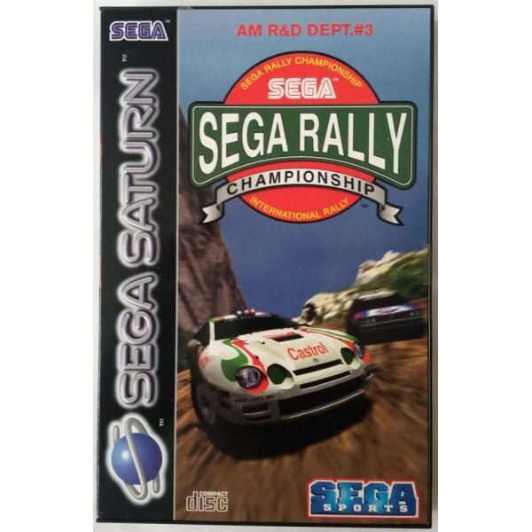 SAT Sega Rally (utan bok)