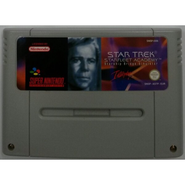 SNES Star Trek Starfleet Academy EUR