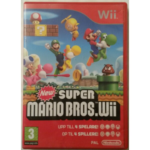 Wii New Super Mario Bros