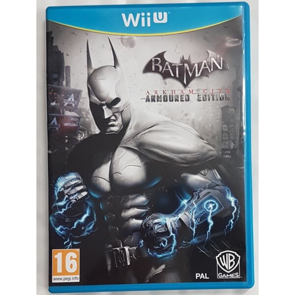 Wii-U Batman Arkham City armoured edition