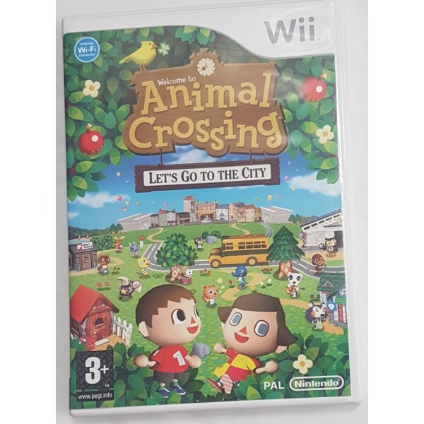 Wii Animal Crossing - Let's Go To The City