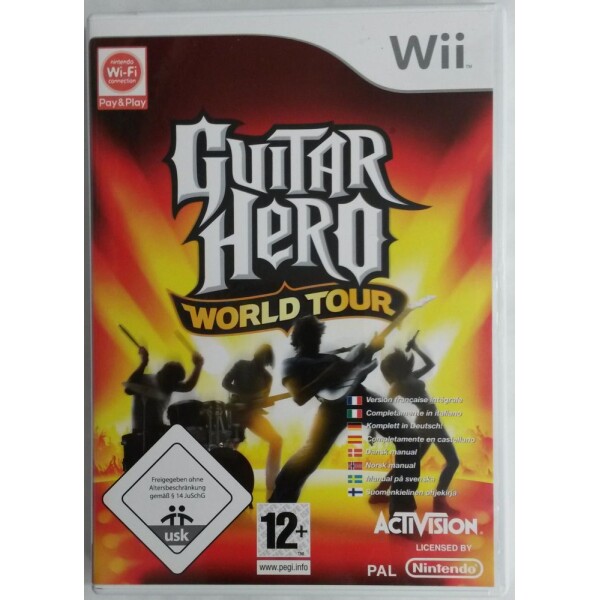 Wii Guitar Hero World Tour