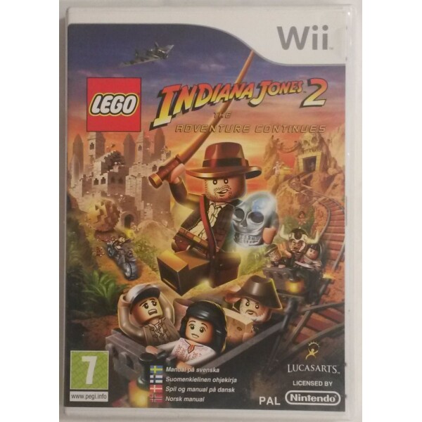 Wii Lego Indiana Jones 2 (utan bok)