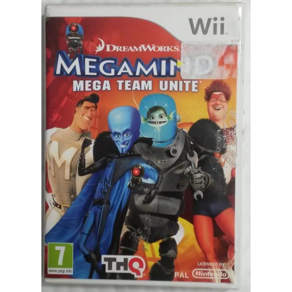 Wii Megamind Mega Team Unite