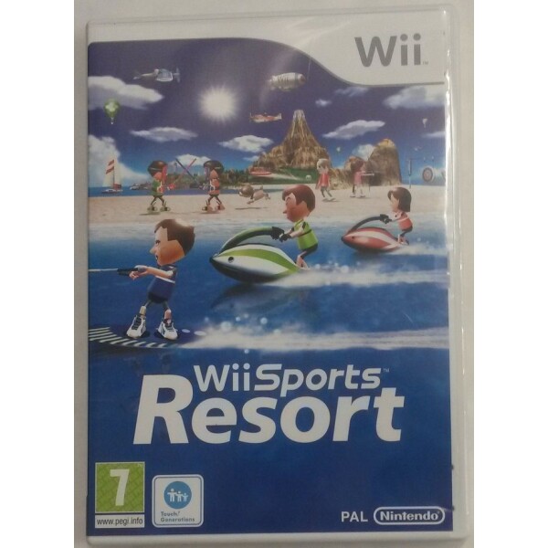 Wii Sports Resort (utan bok) (Skiva med nyutskrivet fodral)