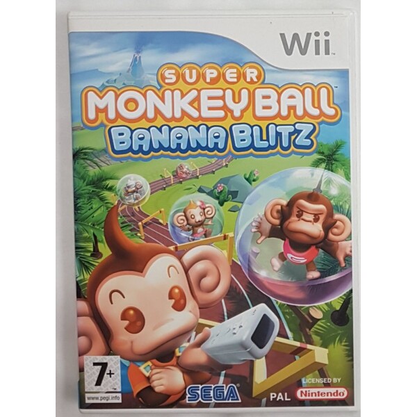 Wii Super Monkey ball Banana Blitz