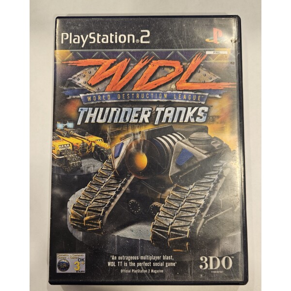 PS2 World Destruction League: Thunder Tanks