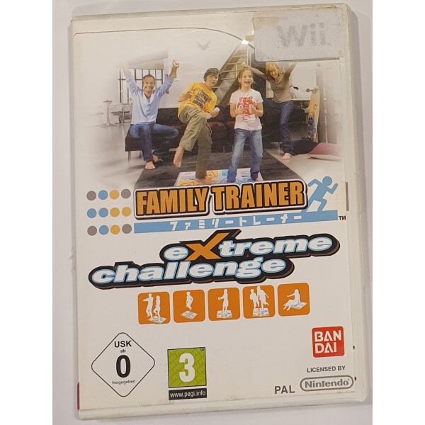 Wii Family Trainer Extreme challenge